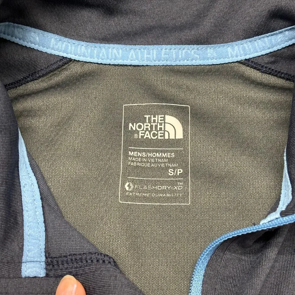 The‎ North Face Flash Dry XD Blue Mens S Mountain Athletics Thermal Pullover Top